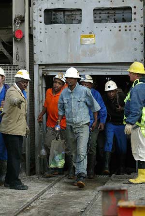 There is the constant possibility of strikes at the DeBeer's mines in South Africa, one the largest on the continent. The National Union of Mineworkers (NUM), an affiliate of COSATU, through a work stoppage could have a major impact on the world economy. by Pan-African News Wire File Photos