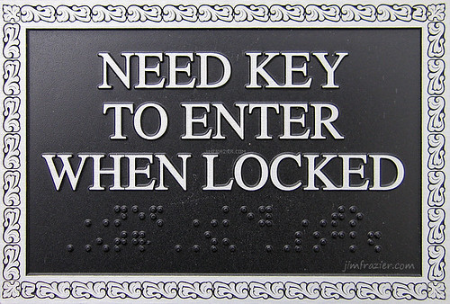Need Key to Enter When Locked