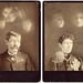 A Pair of Cabinet Cards of Couple with Extras