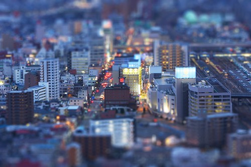 Fukushima city miniture