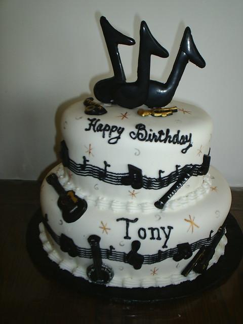 birthday cake for music lovers | Flickr - Photo Sharing!