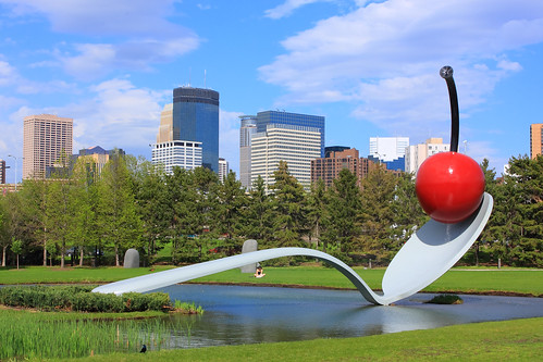 Spoonbridge and Cherry, Minneapolis Sculpture Garden