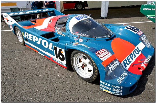 Repsol Brun Motorsport Porsche 956 Group C Silverstone