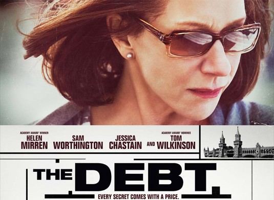 The Debt' NEW movie poster starring Helen Mirren Sam Worthington Jessica