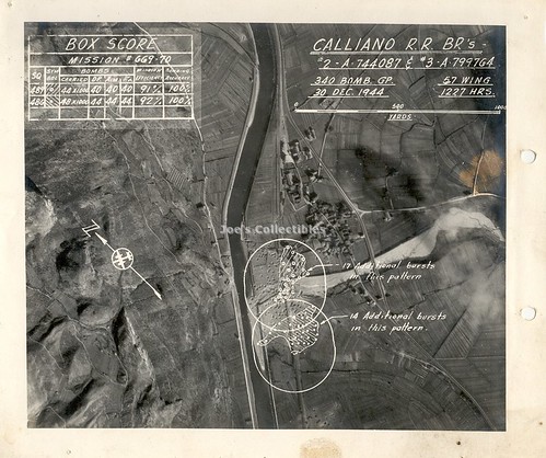 Calliano, 30 dic 1944 - U.S. Report