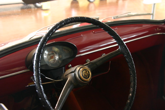 1960 Fiat 500 Autobianchi Bianchina interior