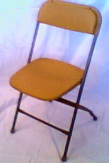 Folding Chair-Gold