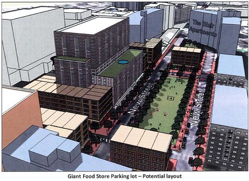 Giant Food Parking Lot - Potential