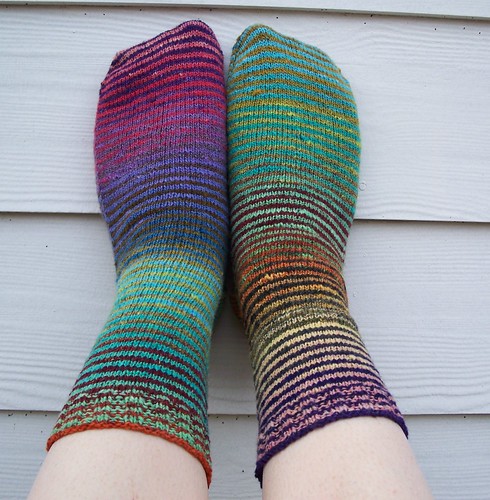 Noro Striped Socks