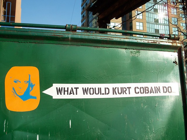 britney spears says "what would kurt cobain do..."