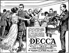 Vintage Decca adverts