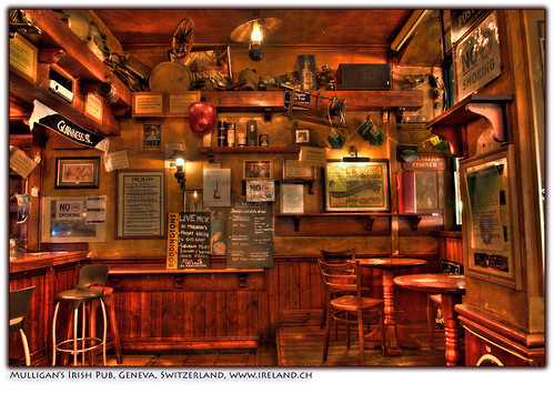 Mulligans Irish Pub, Geneva, Switzerland, July 2008