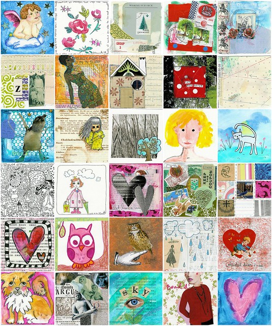 January 2008 - Daily Art Cards