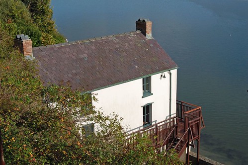 The boathouse at Laugharne