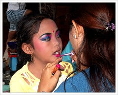 Bali - make up for the dance