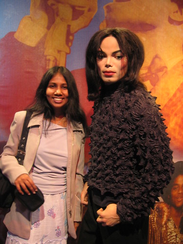 Jay and Michael Jackson Madame Tussauds wax museum Amsterdam