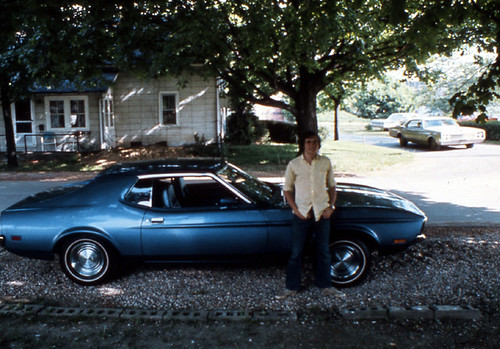 1971 Mustang, Mt. Vernon. OH. Summer 1972