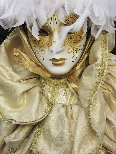 Venice Carnival - golden mask
