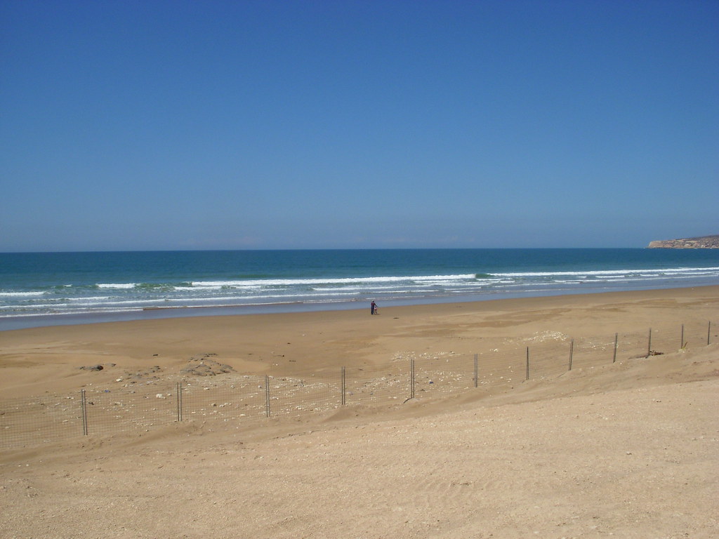 Пляж Тагхазоут марокко