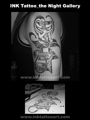 Chicano Style Tattoo Design by APRO