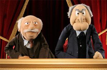 Muppets Statler y Waldorf by hablandodelasunto3