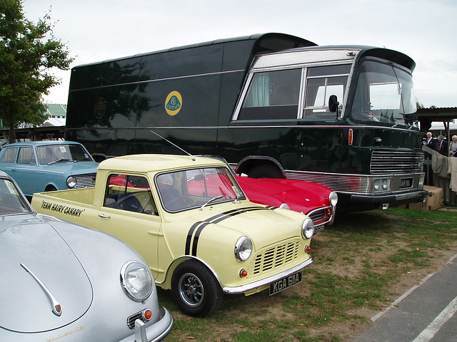 1965 Austin Mini pickup van Used as a support vehicle by the AC Cobra's 