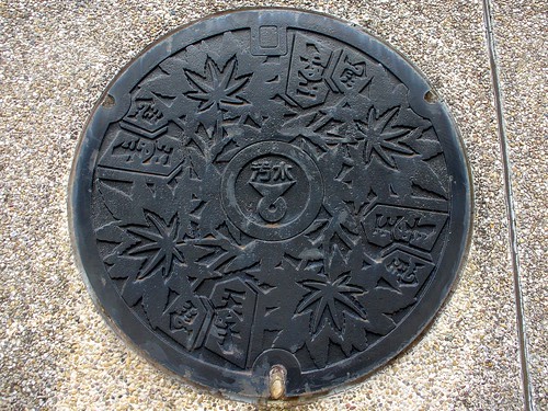 Tendo Yamagata manhole cover（山形県天童市のマンホール）