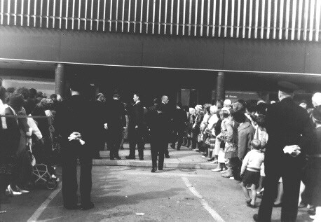 CWMBRAN - Cwmbran Town Centre David Evans' Opening 1964