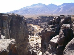 Fossil Falls, Mojave Desert, CA - October 20, 2007
