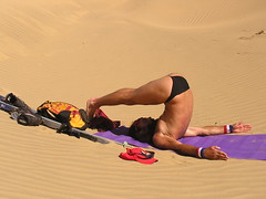 Yoga and Ski in Sahara 