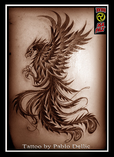 Fenix Tatuagem Oriental 1 Se o Phoenix Tattoo By Pablo Dellic first 