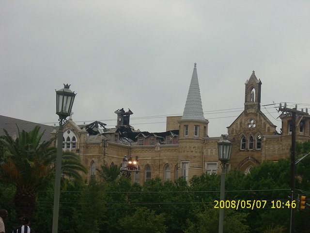Our Lady of the Lake University after the fire | Flickr - Photo Sharing!