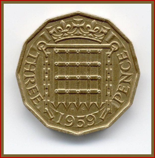 Threepenny BIT COIN -1959 - The Tail Side . | Flickr - Photo ...