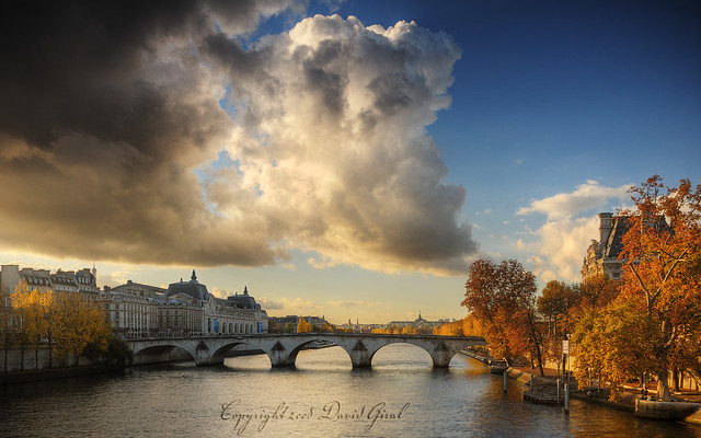A Magical fall Afternoon over Paris HDR fr Une apr s midi d'automne 