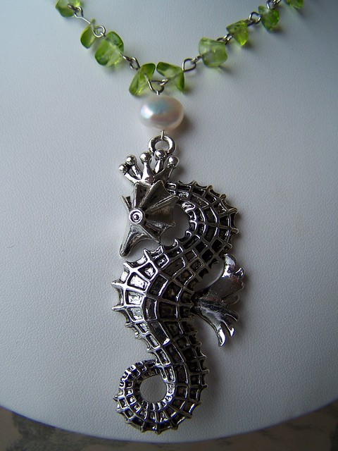 Seahorse Necklace on Seahorse   Necklace   Flickr   Photo Sharing