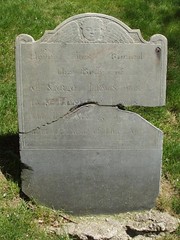 Sarah Lewis Lothrop 1756, Fairfield CT Old Cemetery