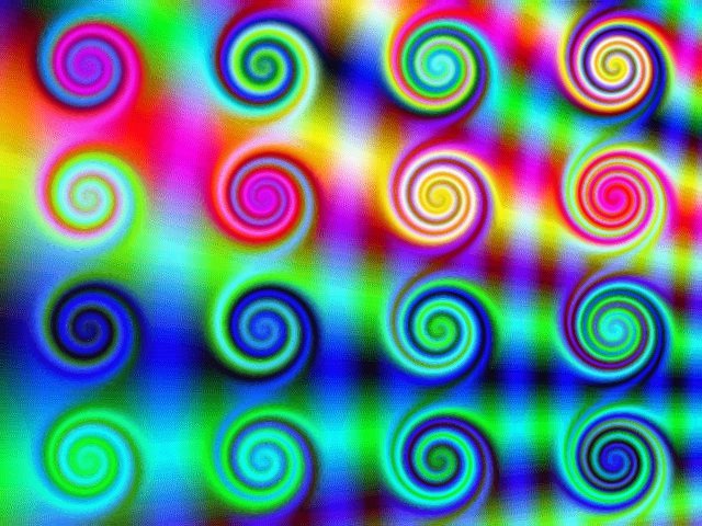 Spirals for Mike 3D (Colour invertion)
