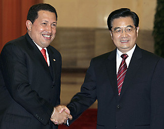 Venezuelan and Chinese leaders have signed a $4 billion oil agreement. by Pan-African News Wire File Photos