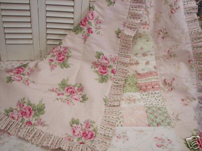 Shabby Chic Bedspread on Shabby Chic Quilt   Back Side   Flickr   Photo Sharing