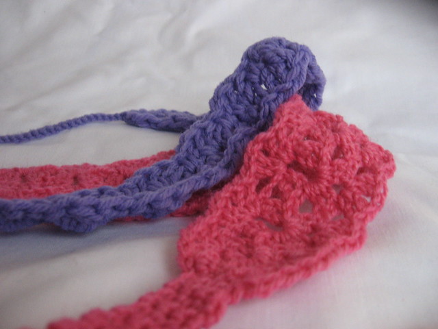 Amazon.com: Crochet pattern, blue headband with flower sizes baby