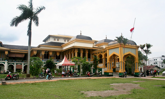 Download this Thread Enjoying Charm Maimun Palace Medan picture