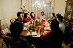 christmas dinner 2007