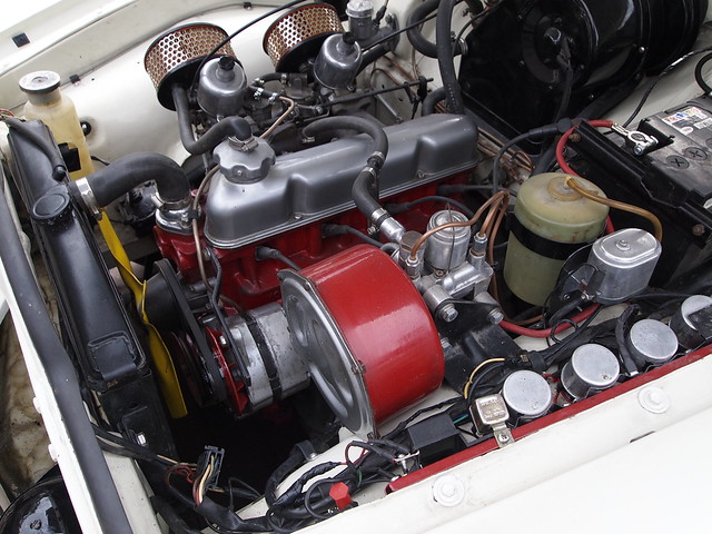 The Volvo 123 GT has the engine gearbox and overdrive out of the P1800 