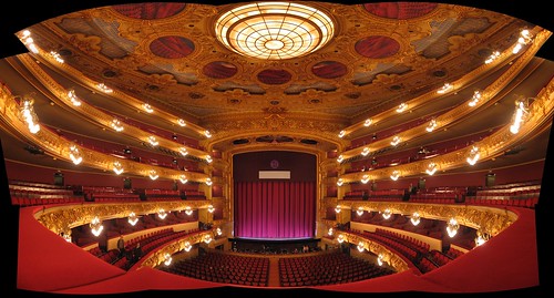 Gran Teatre del Liceu, Barcelona, Hugin panorama (equirectangular)