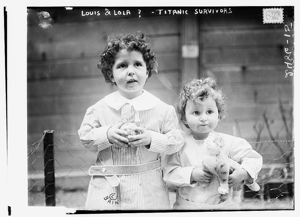 Louis & Lola ?-- TITANIC survivors (LOC)