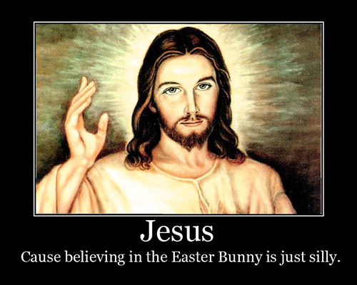 Funny Easter Bunny Jesus