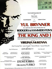Theatre and concert programmes
