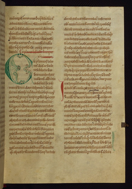 Illuminated Manuscript, Saints' Lives, Walters Art Museum Ms. W.71, fol. 66r