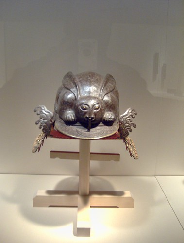 Helmet in Shape of a Crouching Rabbit (Kabuto 兜, 冑) by peterjr1961