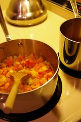 pots on a stovetop